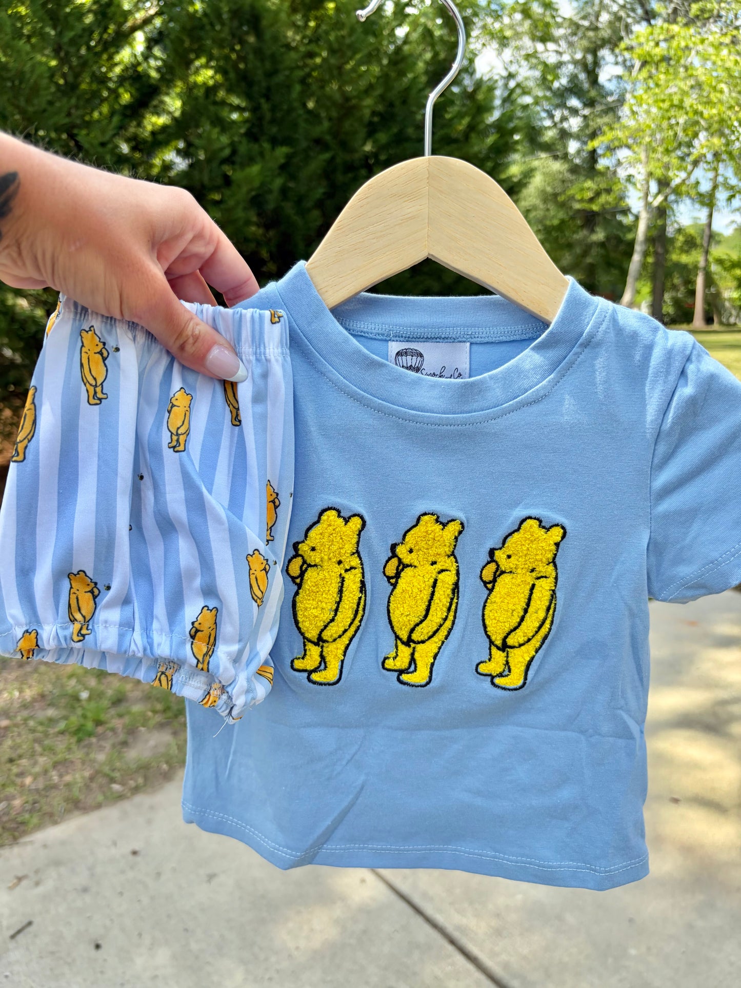Pooh Diaper Set