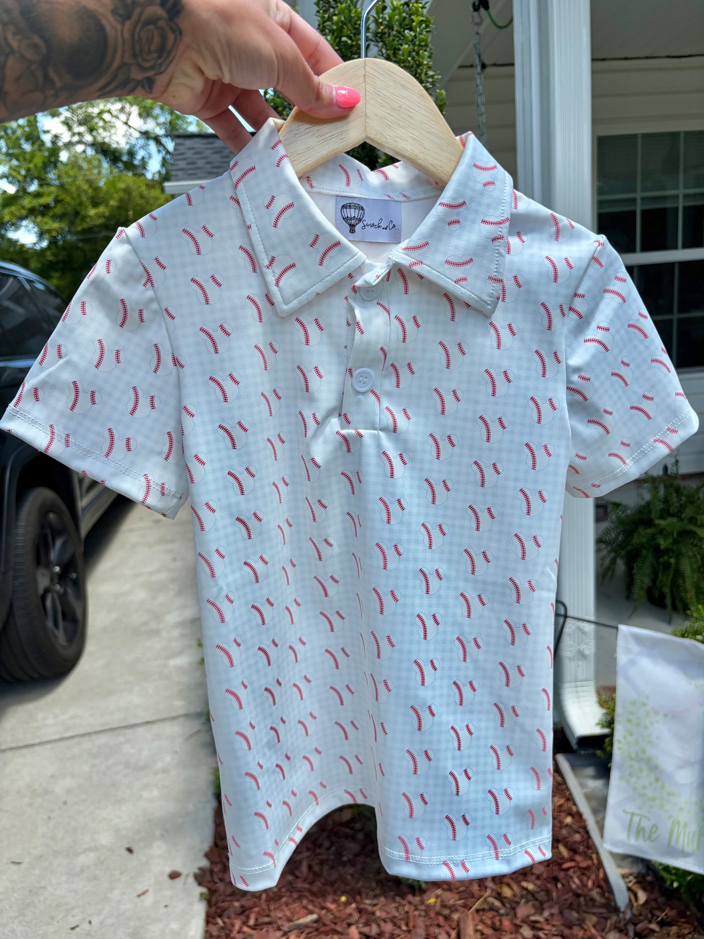 Mouse Baseball Polo