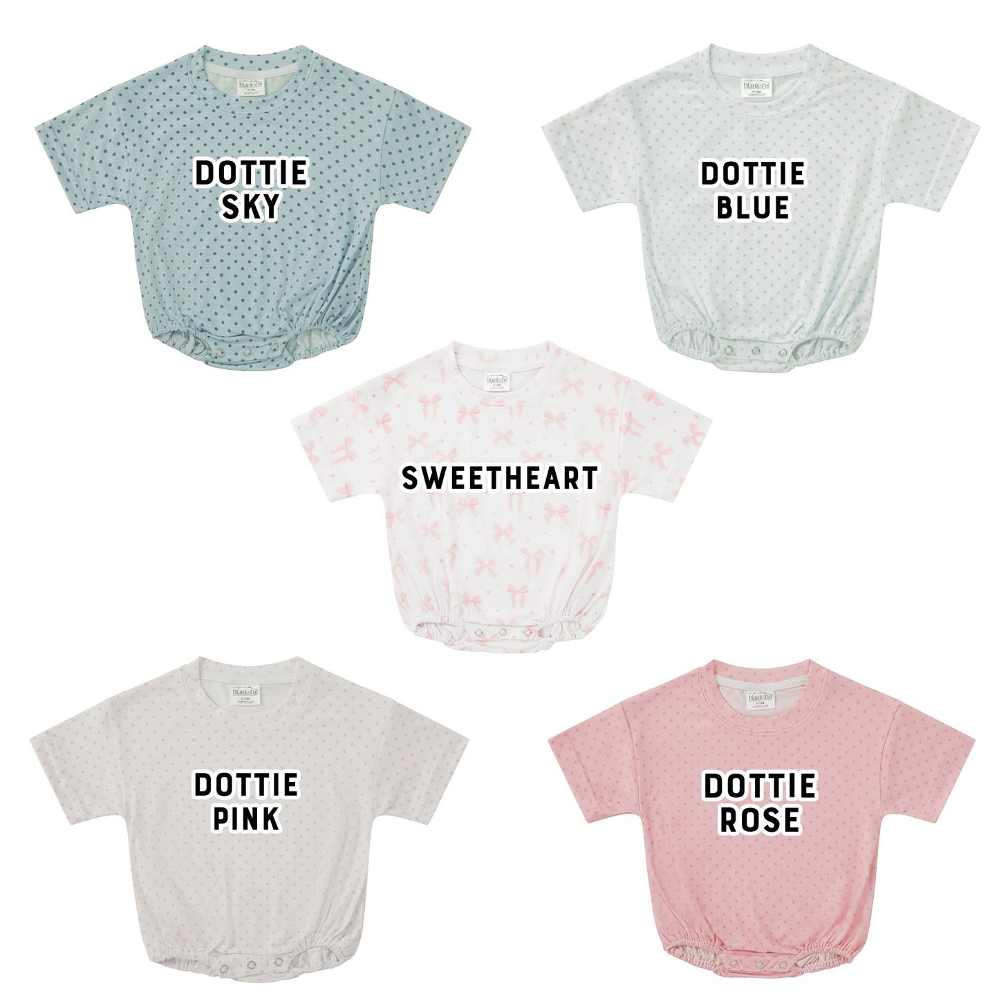 Bitty Dot Bubble Romper