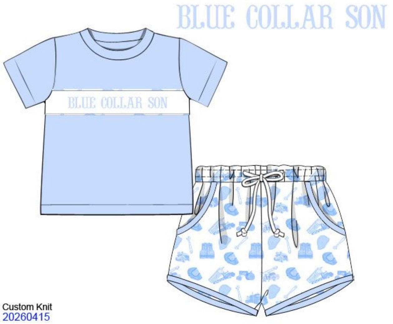 Blue Collar Son Set