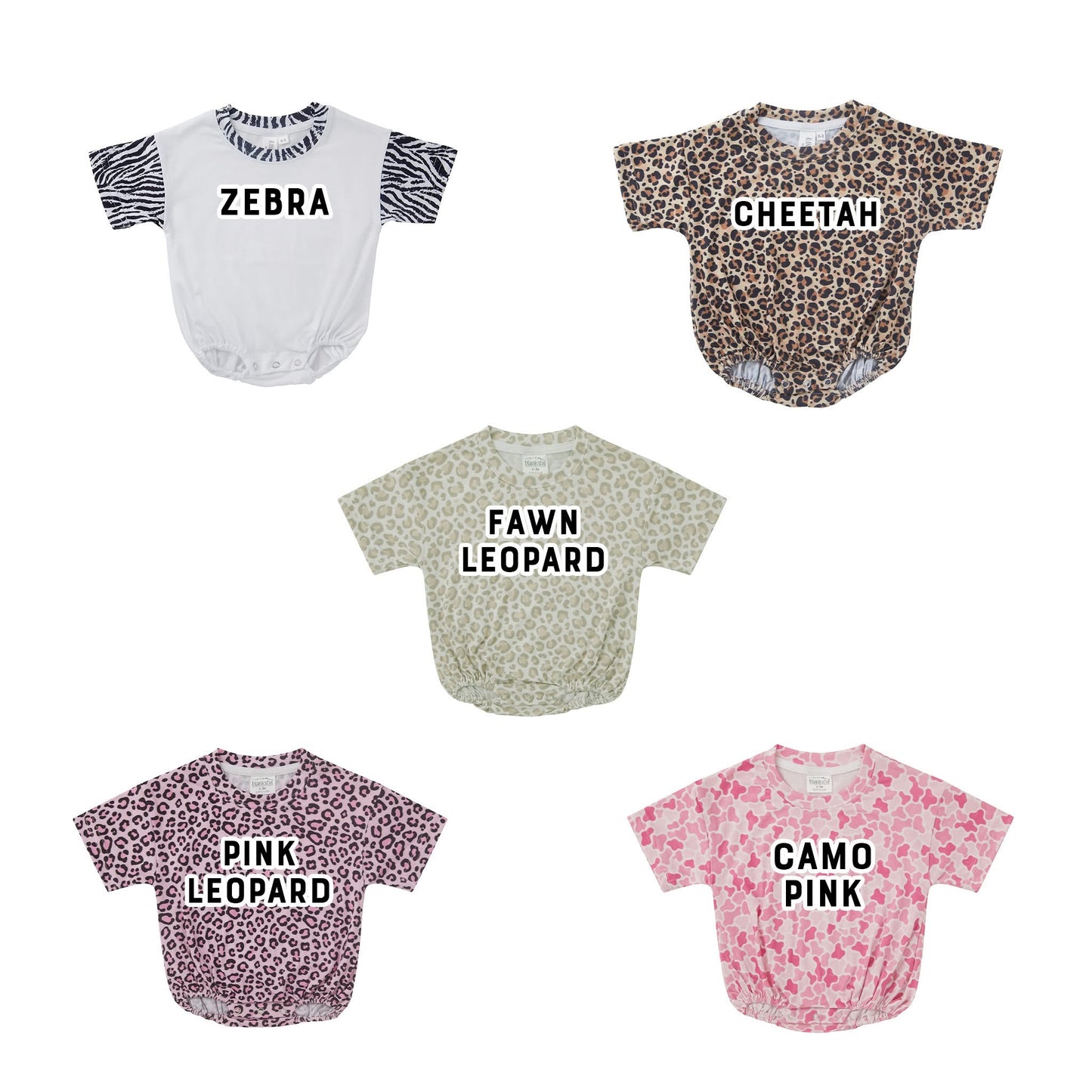 Girls’ Printed Bubble Romper