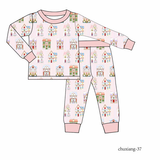 Pink Noel Lane Bamboo Set