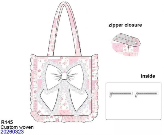 Patchwork Bow Bag - ETA October (NO personalization)
