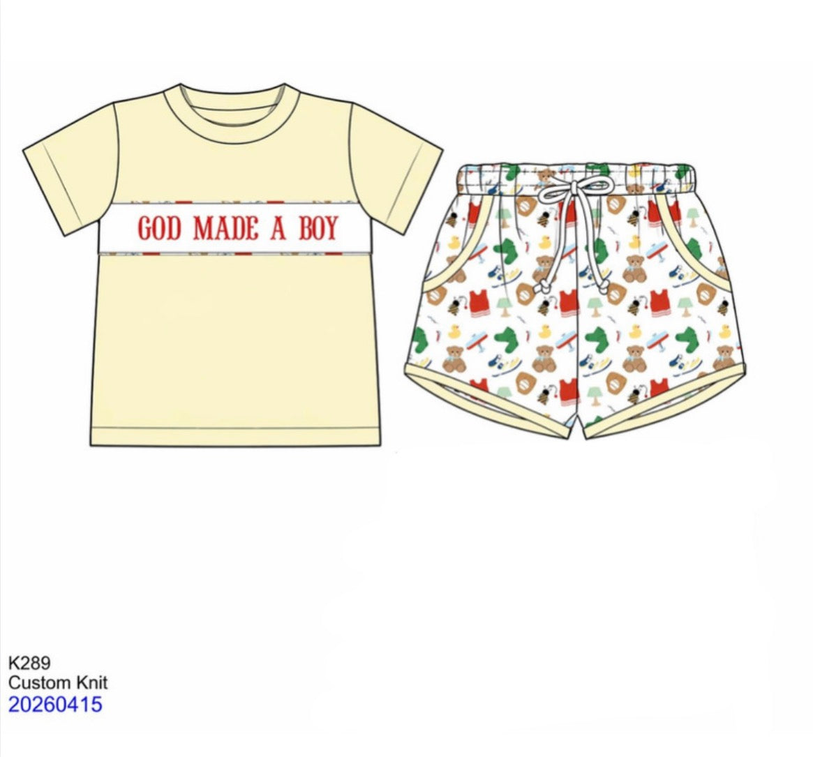 God Made A Boy Set